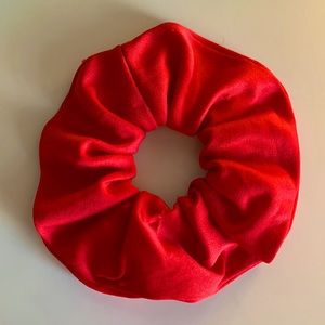 Red scrunchie